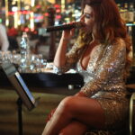 On stage at "The Cavalli Restaurant"