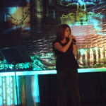 On stage at Qatar Petrolium Event 2007
