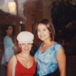With Carol Semaha at the opening of Qatar foundation