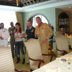 With Italian Task Force in Dubai